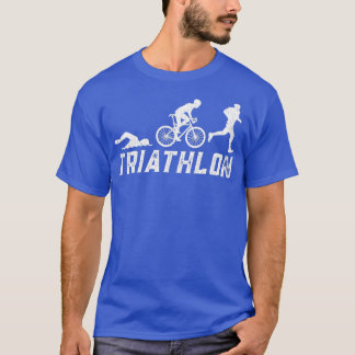 Camiseta Triathlon Triathlon Triathlon Run Bicycle Ride