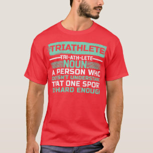 Camiseta Triathlon Triathlon Triathlon Run Bicycle Ride