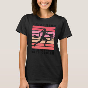Camiseta Triathlon Women Triathletes, Natação de bicicleta