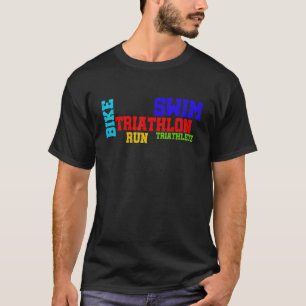 Camiseta Triatleta S Triatleta S de Natação de Bike com Exe
