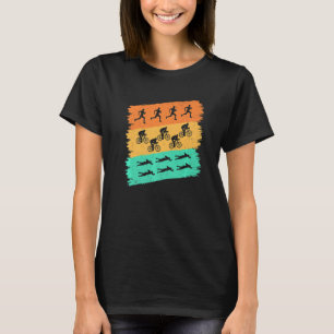 Camiseta Triatleta S Triatleta S de Natação de Bike com Exe