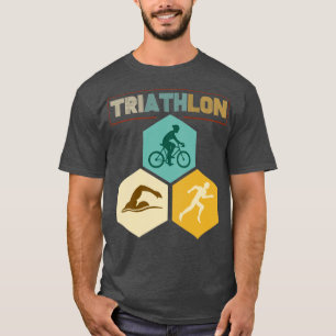Camiseta Triatlo Corrente de Natação Cíclica