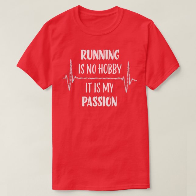 Camiseta Triatlo de Maratona de Pulso de corrida (Frente do Design)