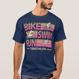 Camiseta Triatlo de natação de bicicleta 2