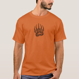 Camiseta Tribal Black Bear Paw