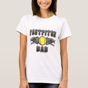 Camiseta Tribal de Pai de Softball Fastpitball