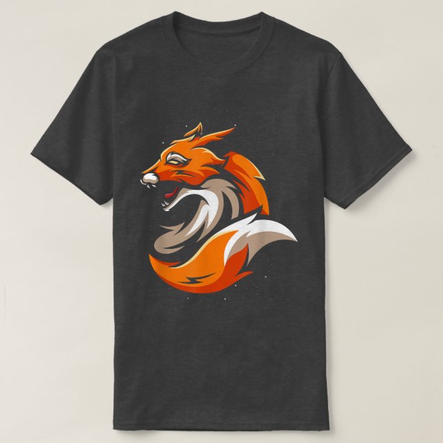 Camiseta Tribal Fo Tail Wild Foes (Frente do Design)