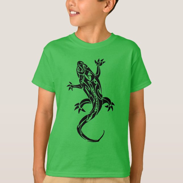 Camiseta Tribal Gecko Kids (Frente)