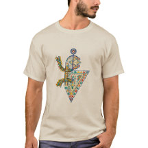 Camiseta tribal geométrica Amazigh