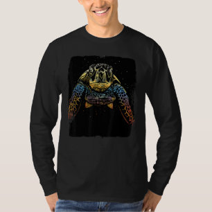 Camiseta Tribal Havaiana Maori Sun Turtle Throwback Vac
