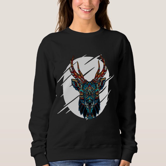 Camiseta Tribal Moose Head (Frente)
