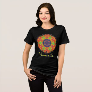 Camiseta Tribal Namaste Caleidoscópio