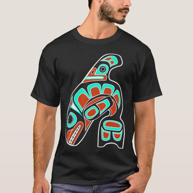 Camiseta Tribal Orcam, Noroeste do Pacífico (Frente)