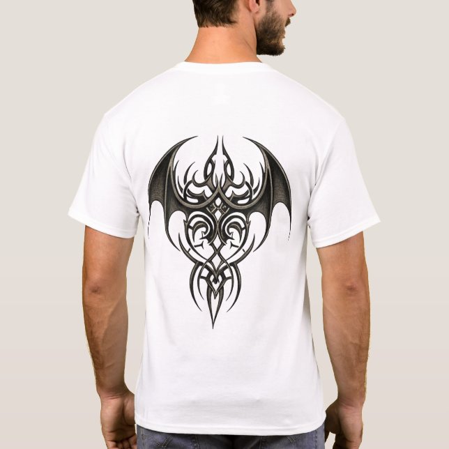 Camiseta Tribal Phoenix Wings (Verso)