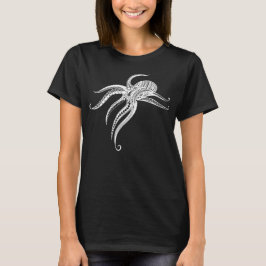 CAMISETA TRIBAL POLINÉSIO OCTOPUS