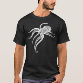 CAMISETA TRIBAL POLINÉSIO OCTOPUS