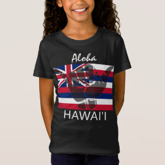CAMISETA TRIBAL SHAKA (HANG LOOSE) HAWAII FLAG BG