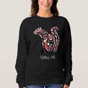 Camiseta Tribal Squirrel Sitka Alaska Native American Haida