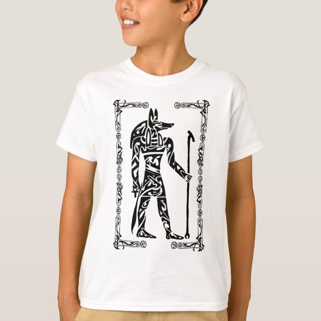 Camiseta Tribal Tattoo Anubis (Frente)