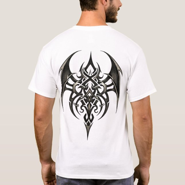 Camiseta Tribal Winged Totem (Verso)