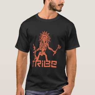 Camiseta Tribe Sk8z crânio para a frente grupo FOG Es
