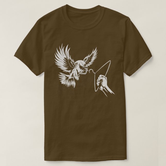 Camiseta Triblend Birdêmico de Schlocoutubro (Frente do Design)