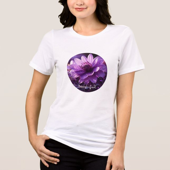 Camiseta Triblend Preta Lisa (Frente)