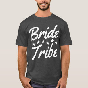 Camiseta Tribo Brilhante Ela Disse Sim, Noiva Bonita Para S