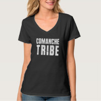 Tribo Comanche Orgulhoso Nativo Americano Da Coman
