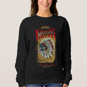 Camiseta Tribo de Guerreiros Nativos Americanos Nisqualli P