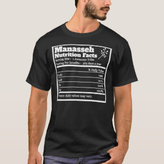Camiseta Tribo De Manasseh - Fatos Nutricionais