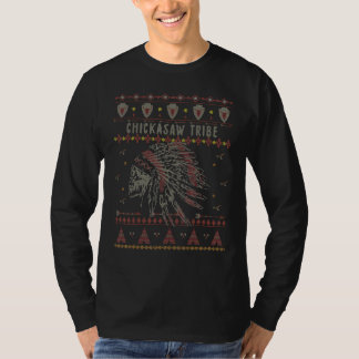 Camiseta Tribo Indígena Americana Chickasaw Natal Feio