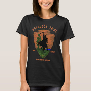 Camiseta Tribo Popoloca Nativo Indígena Mexicano Orgulhoso