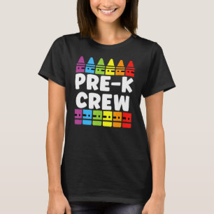 Camiseta Tribo Pré-K Da Tribo Da Tribo Pré-Escolar De Volta
