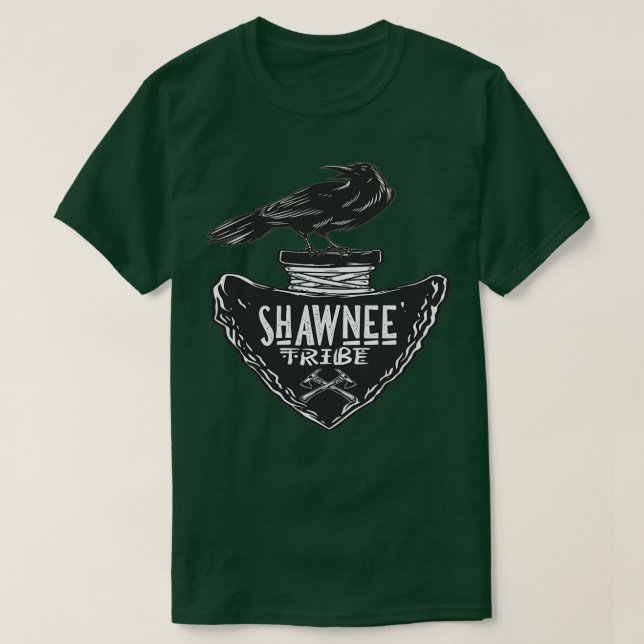 Camiseta Tribo Shawnee Tribos Nativas Americanas  (Frente do Design)
