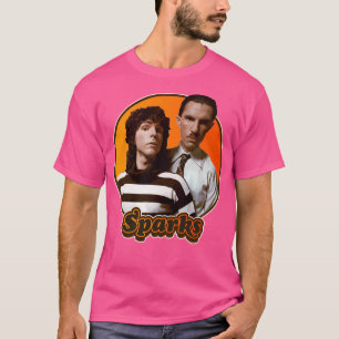 Camiseta Tributação de Banda do Retro Sparks