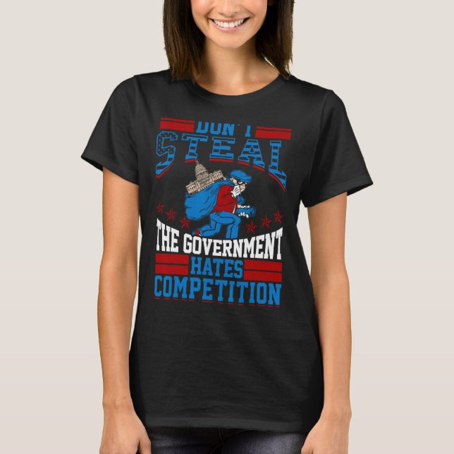Camiseta Tributação É Roubo Anti-Governo (Frente)