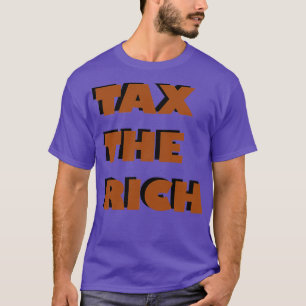 Camiseta tributar os ricos
