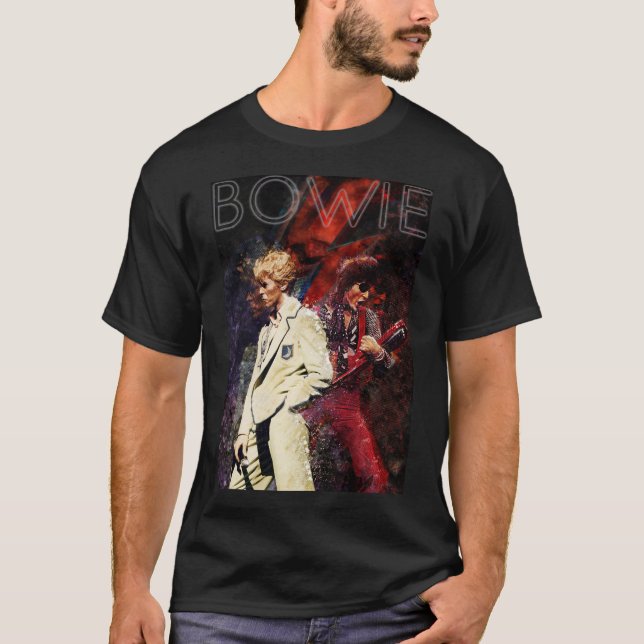 Camiseta Tributo a Bowie (Frente)