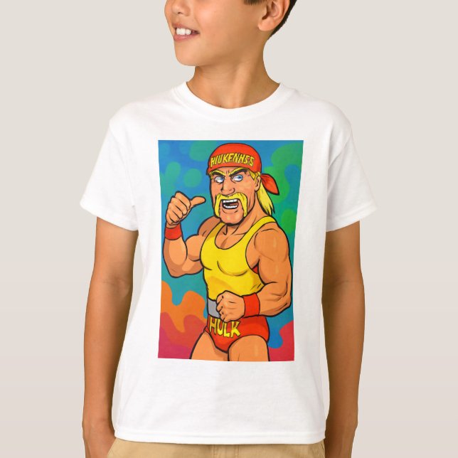 Camiseta Tributo a Hulk Hogan (Frente)