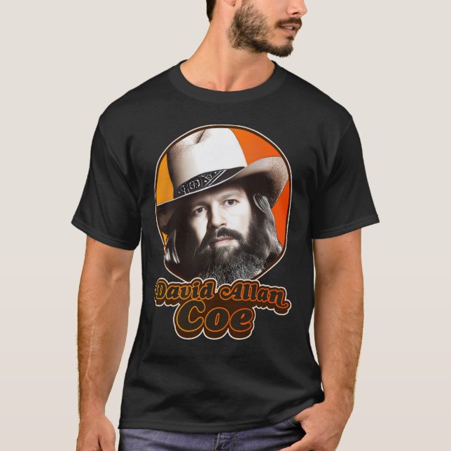 Camiseta tributo country por lei especial do Retro David Al (Frente)