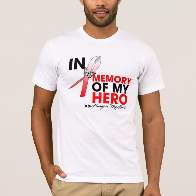 Camiseta Tributo da anemia não plástica na memória de meu (Frente)