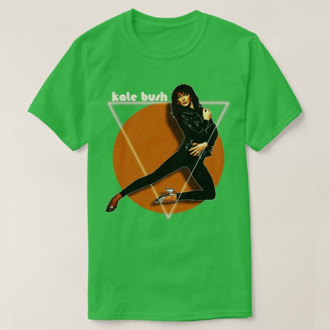 Camiseta Tributo do estilo Kate Bush 80s (Frente do Design)