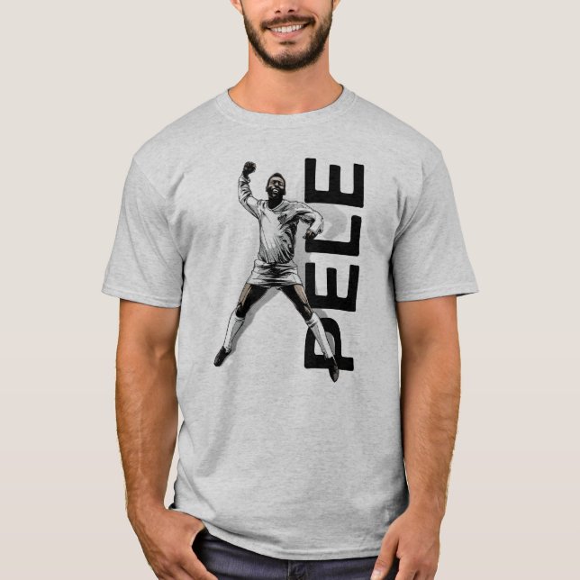 Camiseta Tributo Pele-jogador brasileiro (Frente)