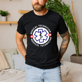 Camiseta Tributo pelo Presente Justo Técnico Médico de Emer