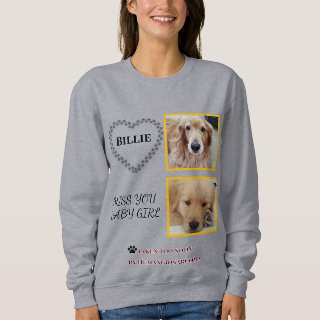 Camiseta Tributo Transparente ao Animal de Estimação  (Frente)