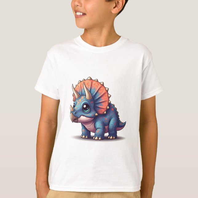 Camiseta Triceratops (Frente)