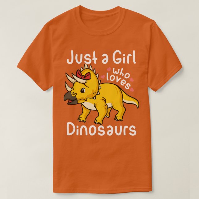 Camiseta Triceratops Dinossaur Lover (Frente do Design)