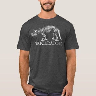 Camiseta Triceratops Dinossauro Esqueleto Paleontologia Ven