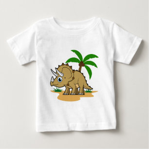 Camiseta Tricerátops Num Clima Tropical.